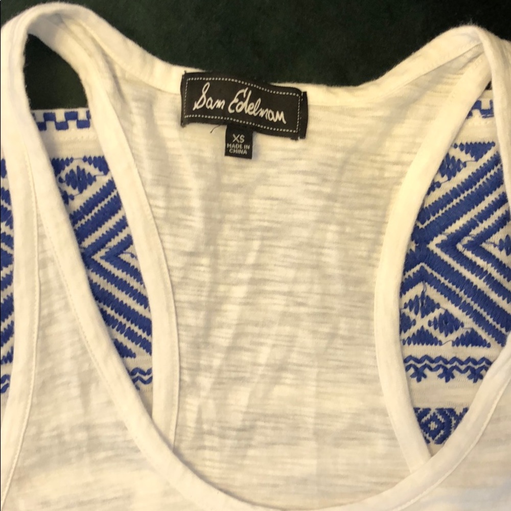 💥Sam Edelman Embroidered Tank - Picture 6 of 6